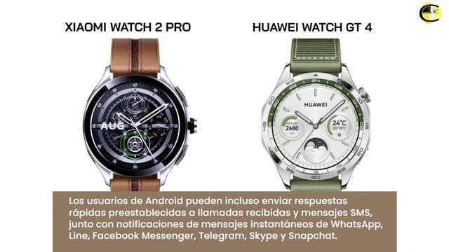 Xiaomi Watch 2 Pro vs Huawei Watch GT 4 Comparativa en Español by @cliconlineStudios смотреть онлайн