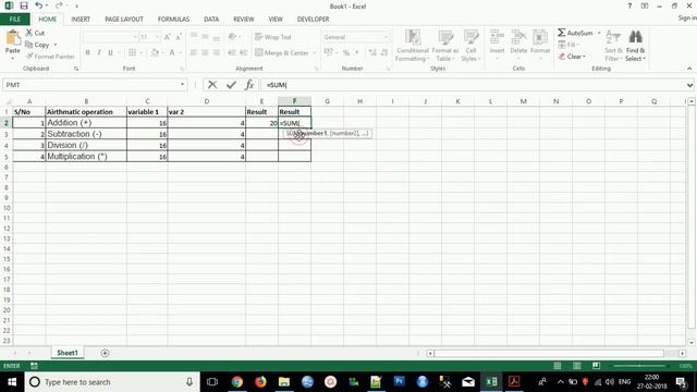 How to add, Subtract, Multiply, divide in excel | Microsoft Excel Online Tutorial Introduction смотреть онлайн