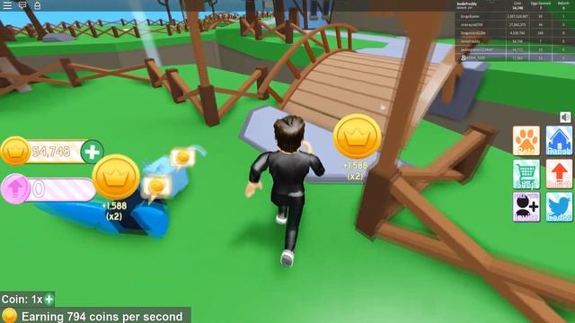 У МЕНЯ ЕСТЬ СВОЁ РАНЧО! - Симулятор РАНЧО ПИТОМЦЕВ ROBLOX Pet Ranch Simulator смотреть онлайн