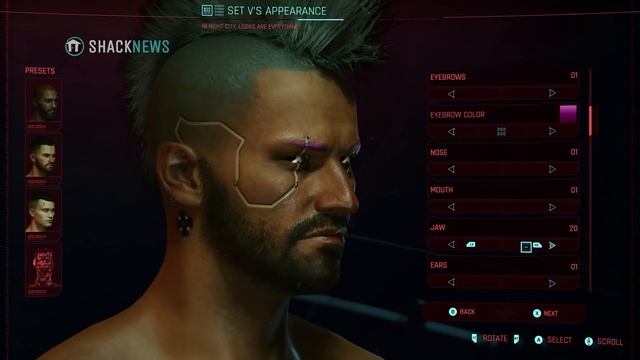 Cyberpunk 2077 - All Male Character Creator Options смотреть онлайн