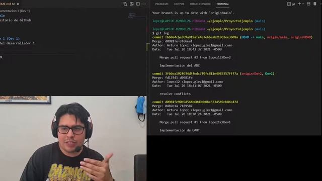 Historia del repositorio - git reset | git log смотреть онлайн