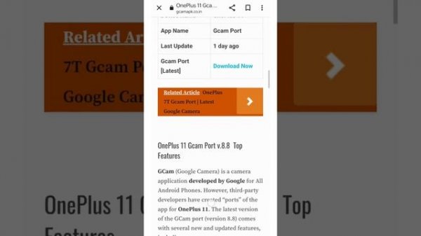 Best Google Camera For iQOO Neo 8 Pro || Gcam Port || Gcam APK