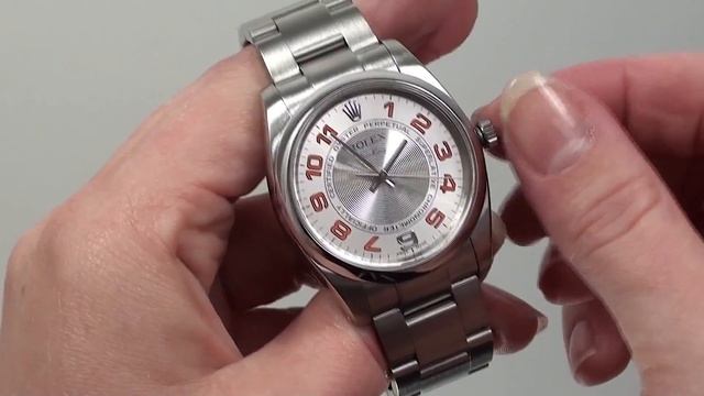 How to Set the Time for the Rolex Oyster Perpetual смотреть онлайн