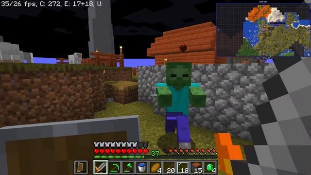 ВЫЖИВАНИЕ С МОДАМИ #5 В МАЙНКРАФТ JAVA!