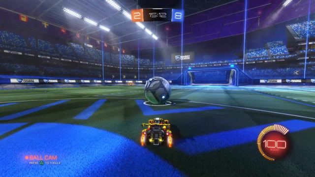 Intense Crossbar Challenge On Rocket League with Wager! смотреть онлайн