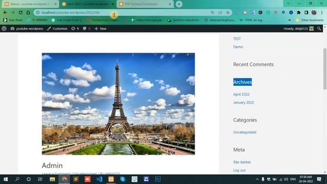 how to add custom link to menu in WordPress || how to create a custom menu in WordPress смотреть онлайн
