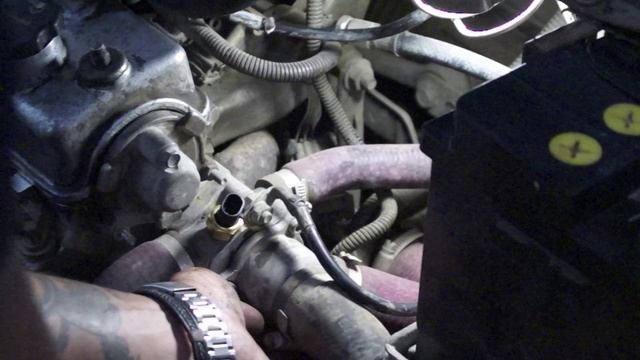 Ремонт термостата Калина1