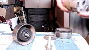 натяжной и обводной ролики Хундай Гранд Старекс - Hyundai Grand Starex