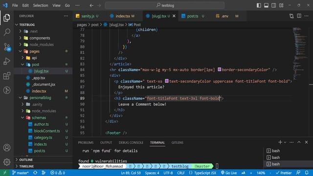 Build and Deploy a BLOG Website using Next.js, Sanity, TypeScript, Tailwind CSS, Authjs, CMS, Verce смотреть онлайн