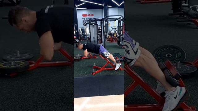 Гиперэкстензия #задняяповерхностьбедра #sivkovteam смотреть онлайн