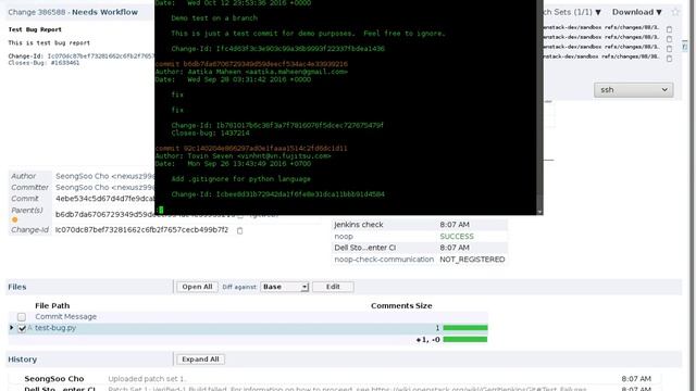Basing Changes on an In-Progress Gerrit Review смотреть онлайн