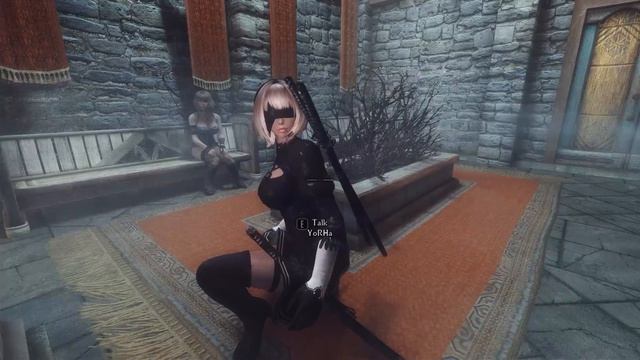 Skyrim: YoRHa 2B Follower 1.03 смотреть онлайн