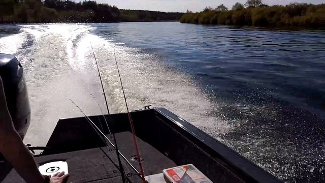 Finval 475 Evo + 90Hp выход на глиссер(замедленная съемка) смотреть онлайн