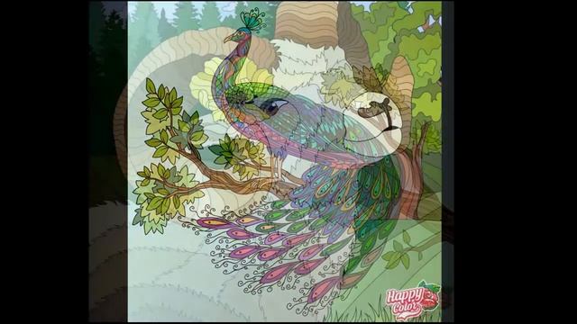 Раскрашенные картинки с помощью Happy Color® – игры раскраски смотреть онлайн