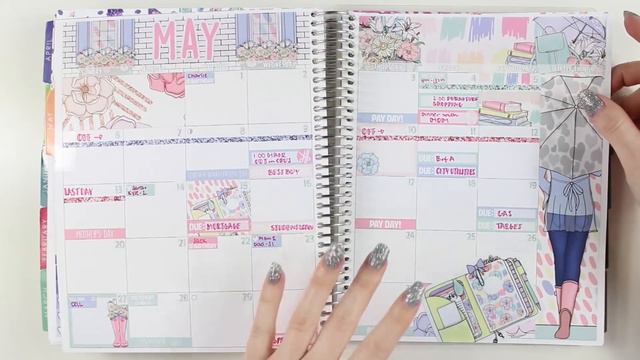 2018 Planner Flip-Thru Part 2 // April - June смотреть онлайн