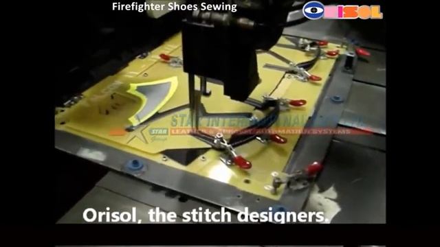 Firefighter Shoes Sewing -- Orisol brand смотреть онлайн