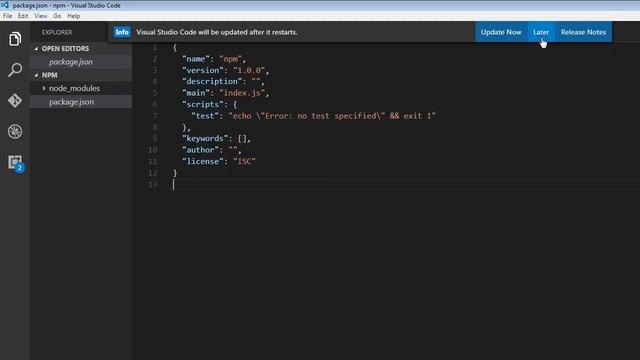 npm Tutorial for Beginners - 15 - Shortcuts смотреть онлайн