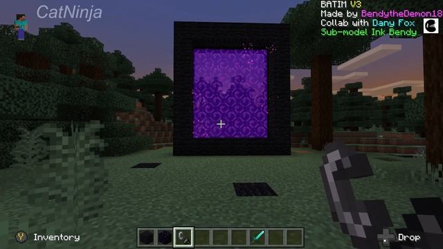 Как сделать портал в Момо мир в Майнкрафт смотреть онлайн