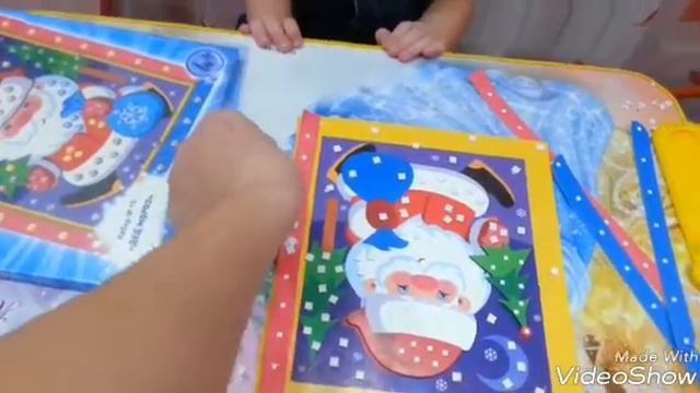 Делаем новогоднюю 3д апликацию. смотреть онлайн