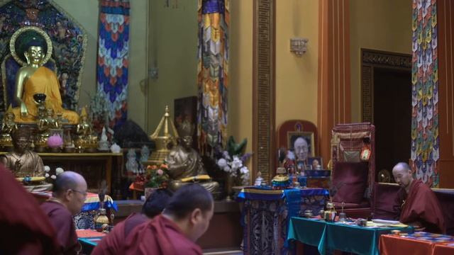 Специальная поминальная служба Юроол в Дацане Гунзэчойнэй 03.04.2023 смотреть онлайн