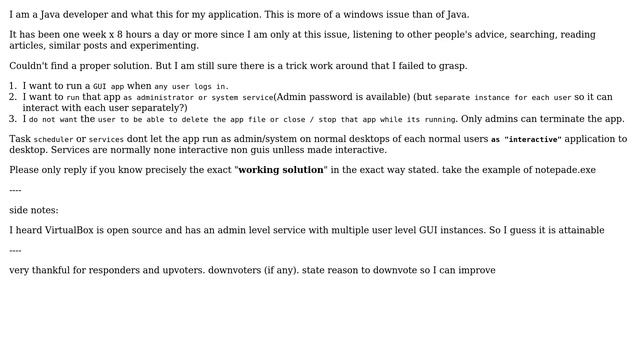 Windows xp , 7 service interactive with each logged in user but ran as admin / service смотреть онлайн