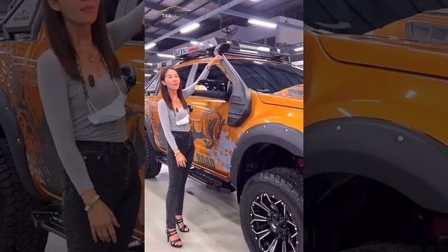 Off-Road Ford Ranger Wildtrak Decoration With Steel Dress, Hamer and Outlander смотреть онлайн