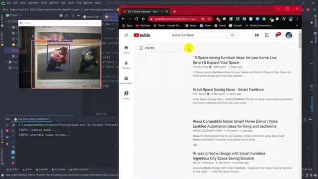Advance Object Detection. YOLO with OpenCv & Python. смотреть онлайн