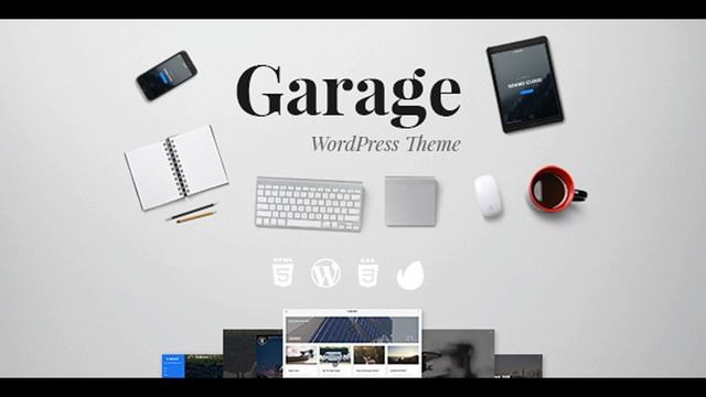 Garage Blog A responsive WordPress theme | Themeforest Website Templates and Themes смотреть онлайн