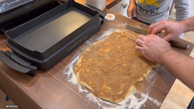 Zimtschnecken Mit Glaze Im OptiGrill