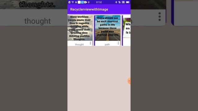 Android Studio demo | RecyclerView CRUD operation with Horizontal scroll view смотреть онлайн