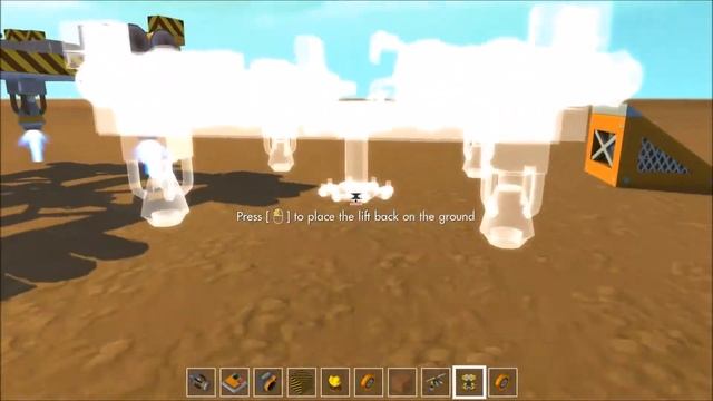 Scrap Mechanic Ep 1 (Svävare och rollercoaster) смотреть онлайн