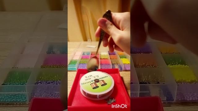 готовим паучка из бисера