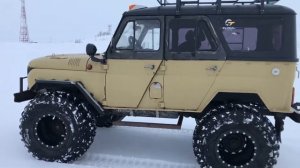 Уаз на авторосах Mx-trim 1050
