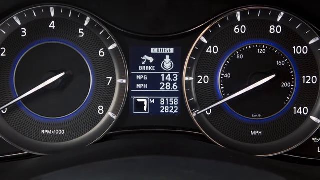 2014 Infiniti QX80 - Manual Shift Mode смотреть онлайн