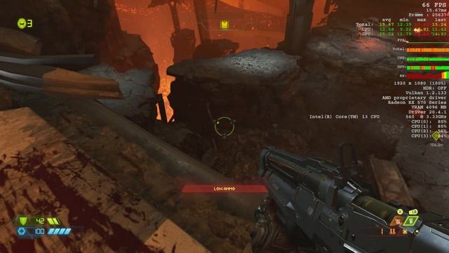 Doom Eternal on Core i3-560 3.33GHz RX 570 1080p Med смотреть онлайн