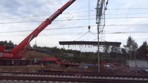 Работаем. Кран 500 тонн