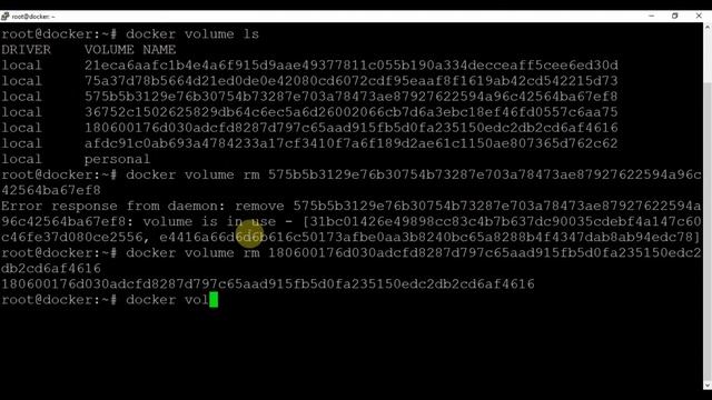 Curso Docker desde cero - Capitulo 25 Borrar Volumenes смотреть онлайн