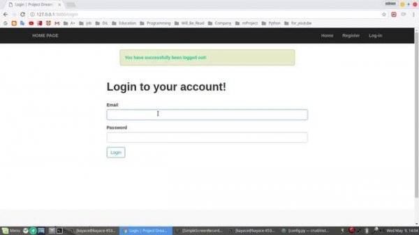 Python Flask - Employee Management System Project - CRUD operations