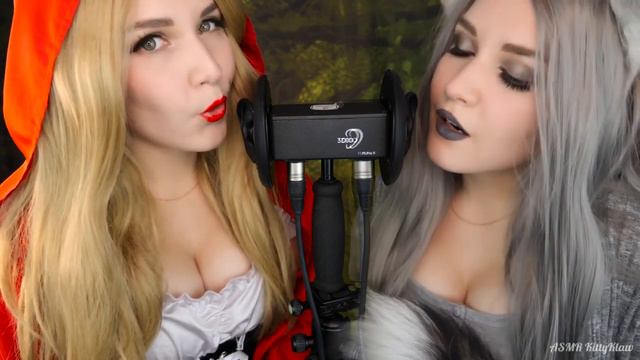 ASMR Mouth Sounds,Ear Licking And Eating(ACMR KittyKlaw)