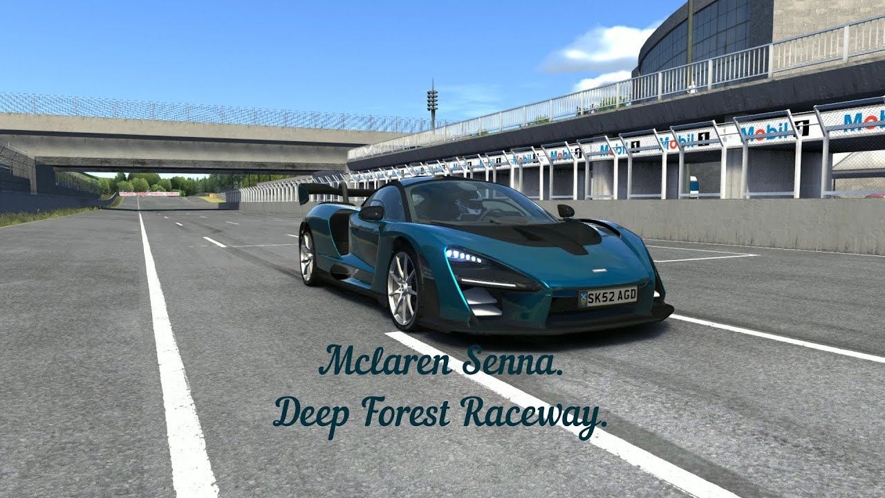 Mclaren Senna - Deep Forest Raceway | Assetto Corsa. смотреть онлайн