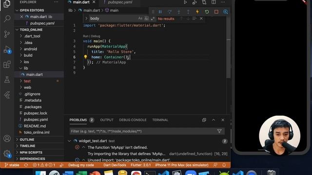 Pengenalan Flutter - Series Tutorial Toko Online Laravel 8 + Flutter смотреть онлайн