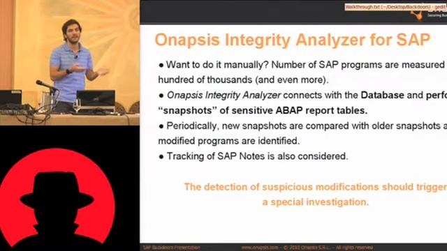 Black Hat USA 2010: SAP Backdoors: A Ghost at the Heart of Your Business 4/5 смотреть онлайн
