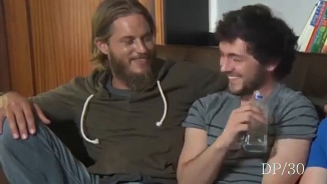 (Ragnar Lothbrok)Travis Fimmel (Athelstan)George Blagden Video Funny Vikings смотреть онлайн