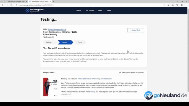 WebPageTest mit Docker und Traefik installieren смотреть онлайн