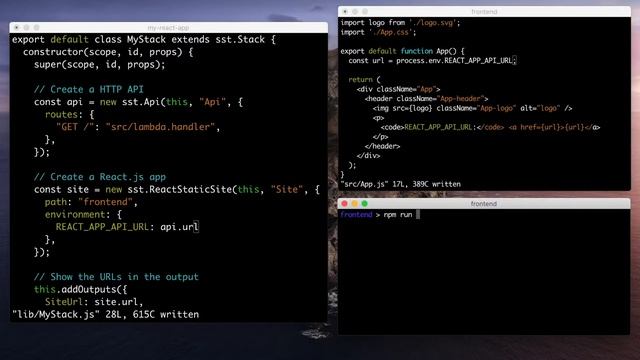 Setting serverless environment variables in React смотреть онлайн