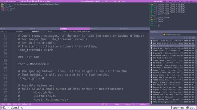 Let's Linux #041: notifications with dunst смотреть онлайн