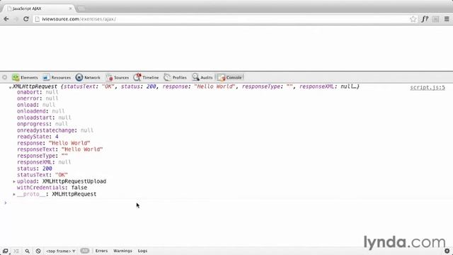 JavaScript and Ajax. Начало работы с AJAX смотреть онлайн