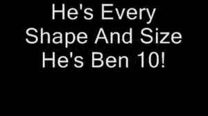 Ben 10 Opening Theme Song With Lyrics