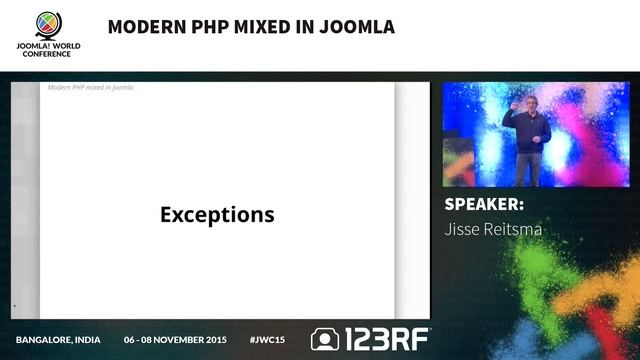 JWC15 - Modern PHP mixed in Joomla смотреть онлайн