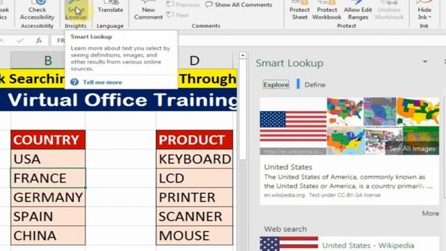 Smart Searching From Internet With Excel Smart Lookup смотреть онлайн